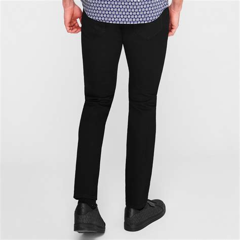 michael kors mens slim fit contrast stripe trousers|Michael Kors Casual pants for Men .